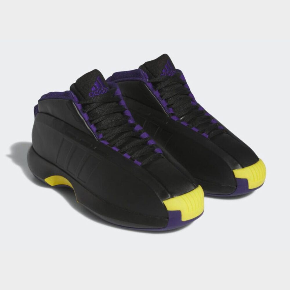 Adidas Crazy 1 Lakers Black Purple Yellow — Men’s Size (10)